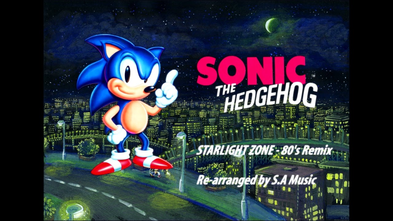 Starlight Zone - Sonic The Hedgehog - 80s Remix (Remastered)
