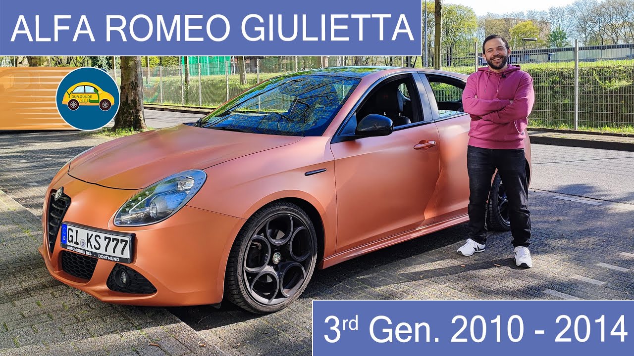 Alfa Romeo Giulietta 2010-2014 بدايه الجوليتا الحديثه الرخيصه ام ١٧٠ حصان