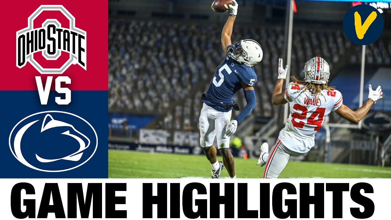 Penn State vs Ohio State Highlights | Week 9 2020 College Football Highlights