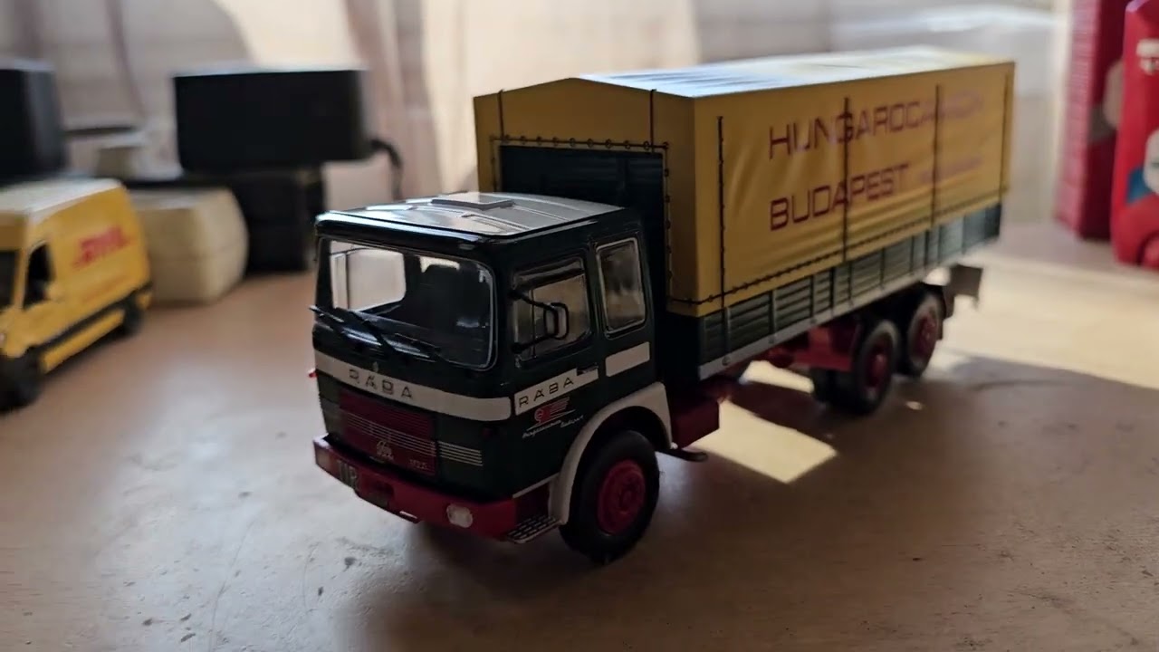 Legendás teherautók a múltból 9.lapszám Rába 832.13 Hungarocamion 2024.05.14 Kedd