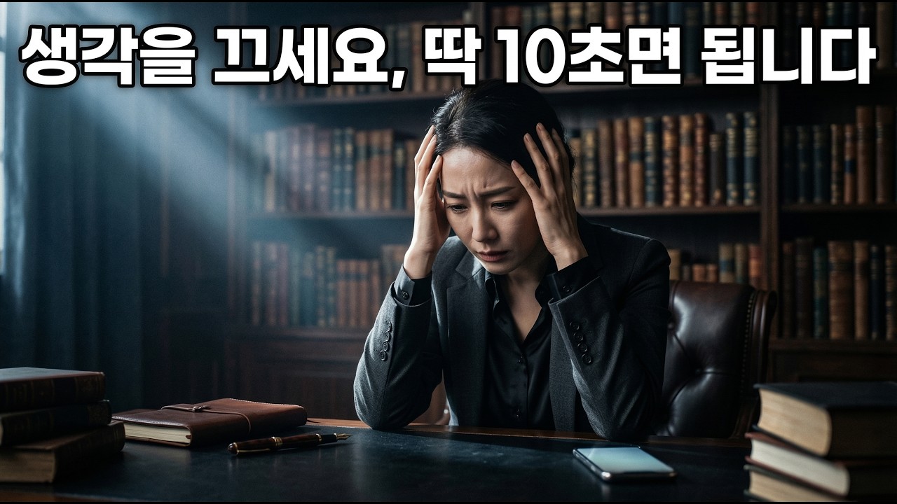 밤마다 부정적인 생각에 시달릴 때 당장 해야 할 행동