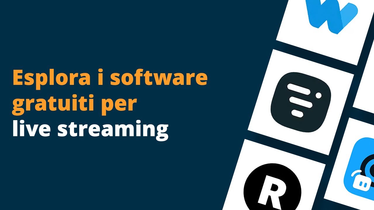 Software per live streaming gratis: i migliori 5