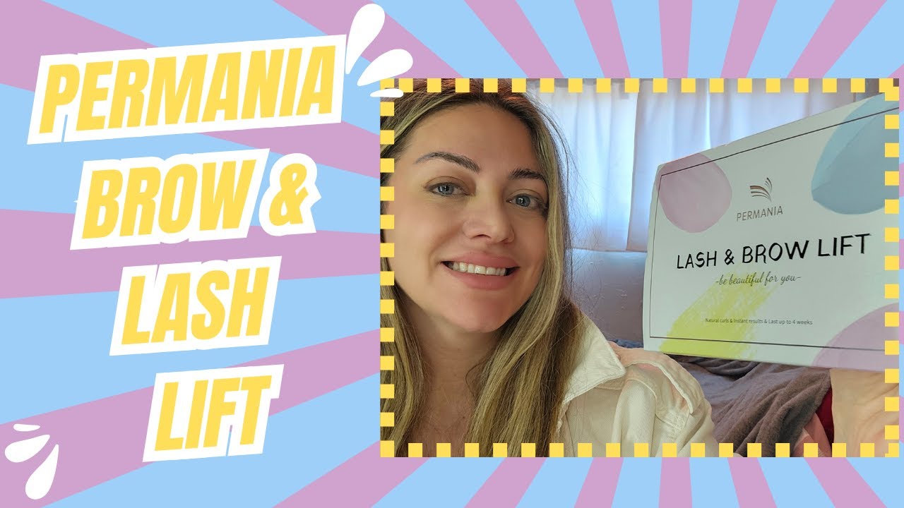 Salon Results at Home? PERMANIA Lash & Brow Lift Kit Test!