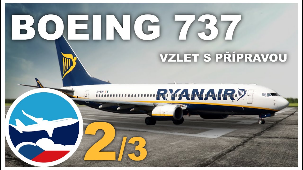 MSFS2020 ČESKY | BOEING 737 (PMDG) 2/3 | Vzlet s přípravou | CZ tutoriál