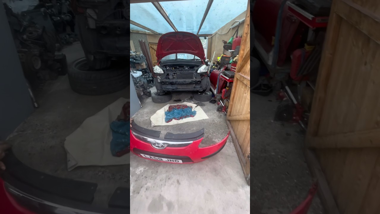 СНЯТИЕ ПЕРЕДНЕГО БАМПЕРА HYUNDAI I10 #autodiy #automobile #bumper #removing