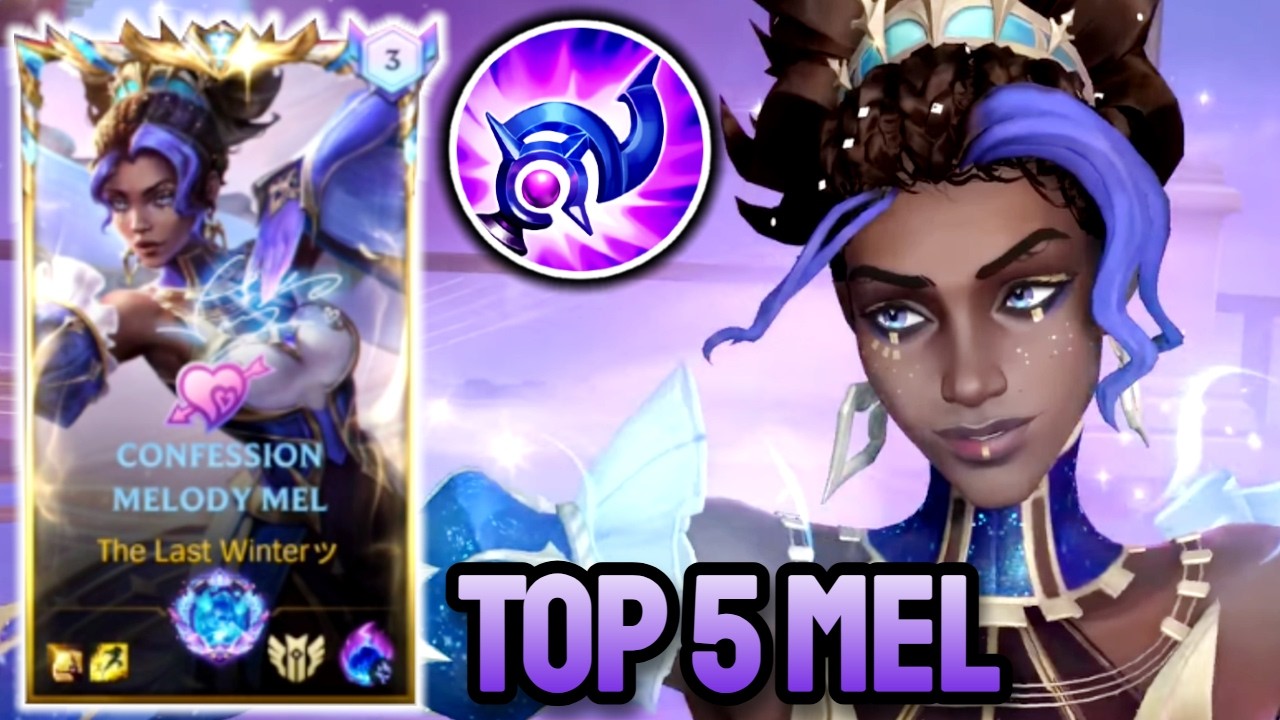 WILD RIFT MEL - TOP 5 MEL GAMEPLAY - SOVEREIGN RANKED