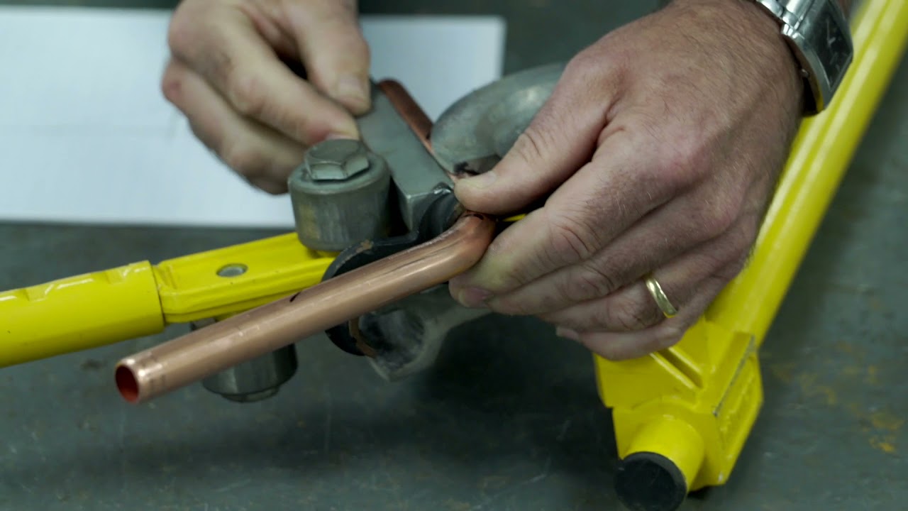 How to Bend Copper Pipe - Crossover @AbleSkills