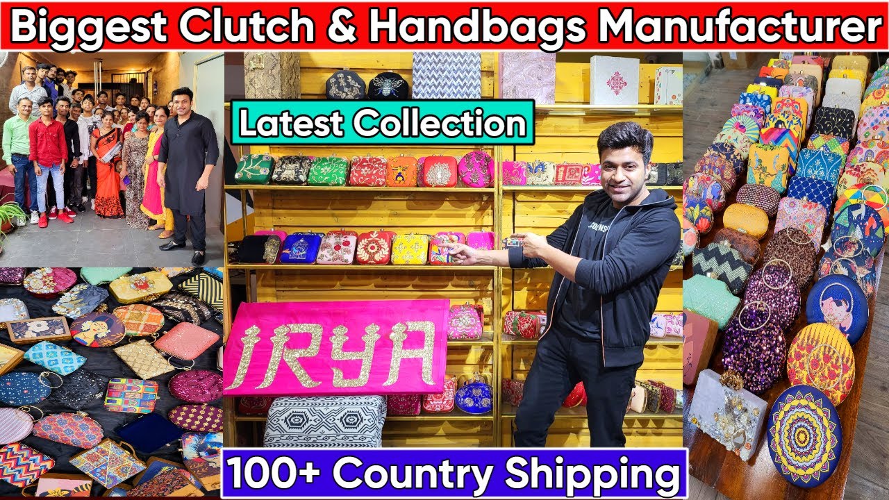 Premium Quality Designer Ladies Clutch Purse Manufacturer | Trendy Customised Celebrity Purse Design