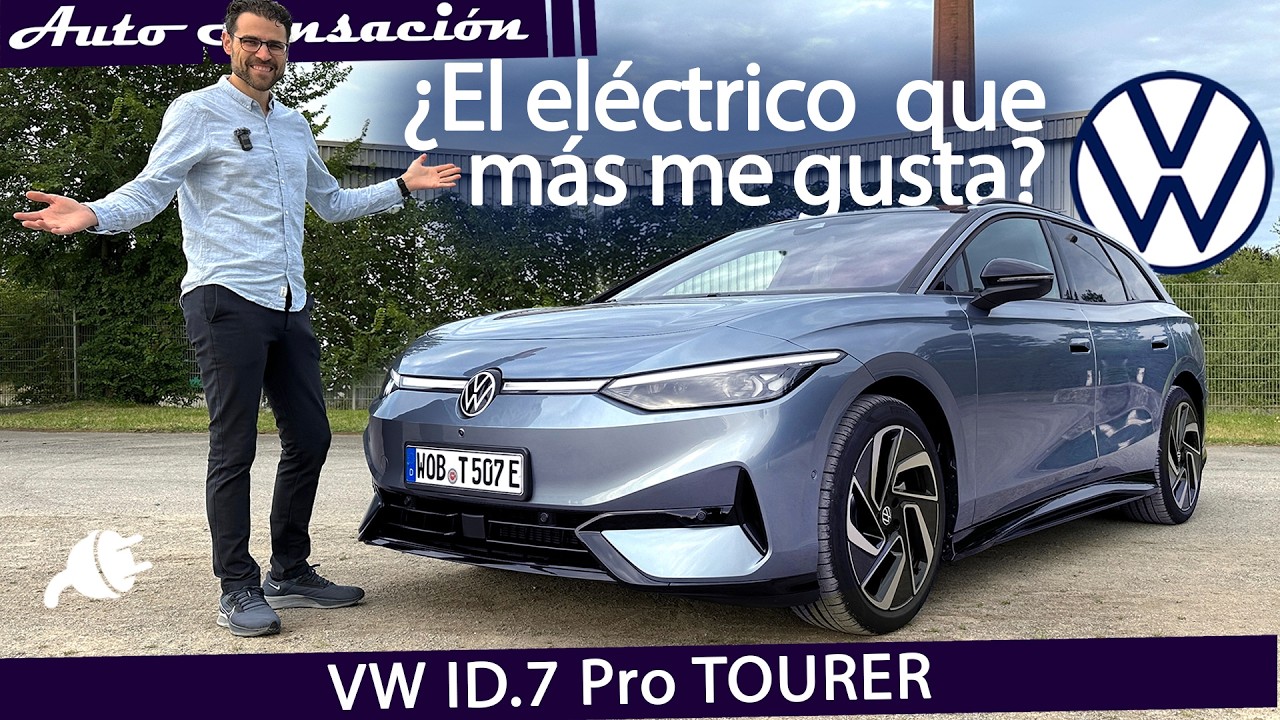 Prueba Volkswagen ID.7 Tourer PRO 2025  - ¿Puede el Vw ID.7 Tourer superar al clásico Passat?
