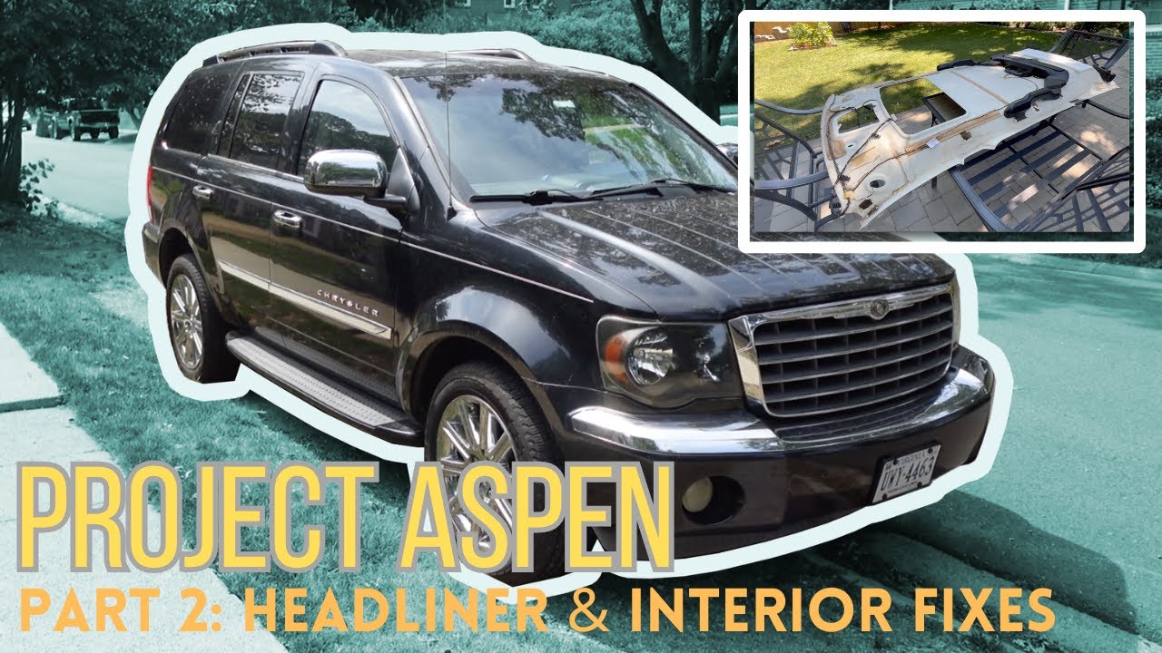 Project Aspen | Part 2: Headliner, Sun Roof Drains, and Interior Fixes