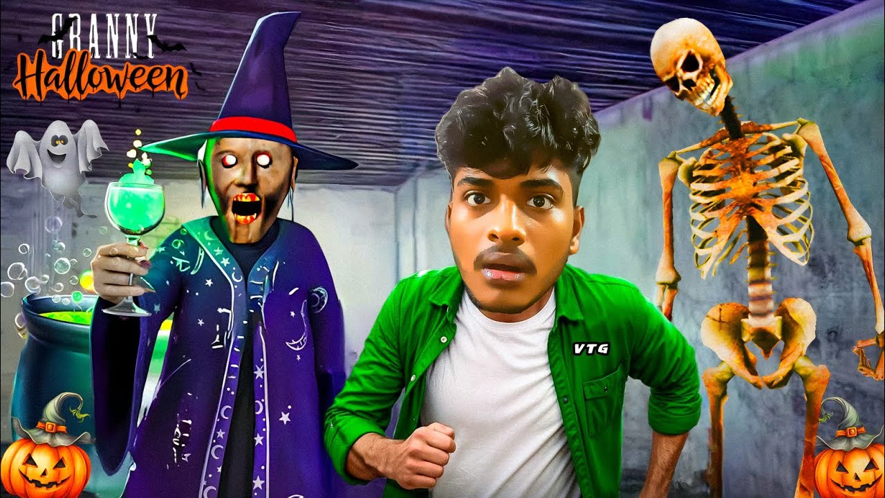 Granny Halloween 🎃 Update Full Gameplay In Tamil|On Vtg!