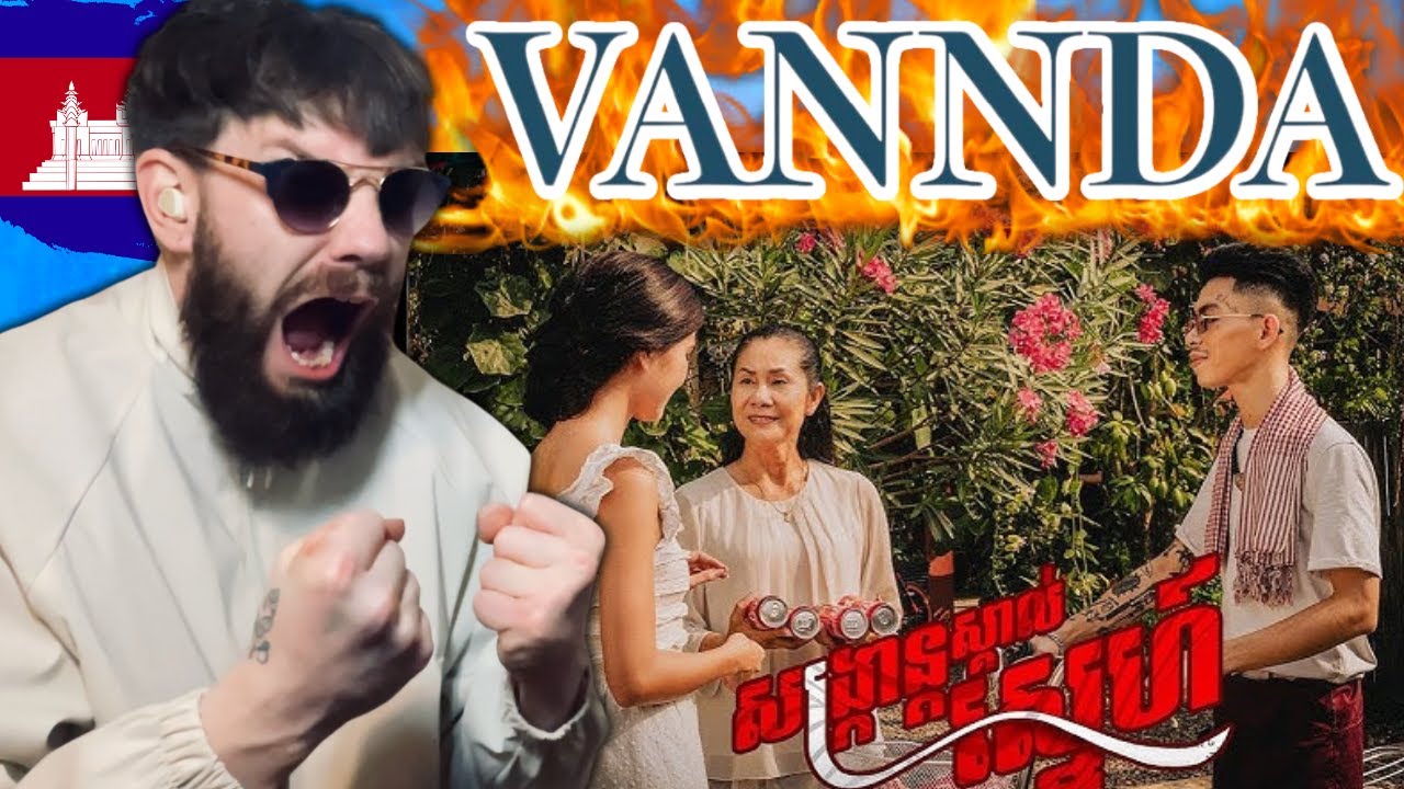 TeddyGrey Reacts to 🇰🇭 VANNDA - សង្រ្កាន្តស្គាល់ស្នេហ៍ (SANGKRAN MAGIC) | UK 🇬🇧 REACTION