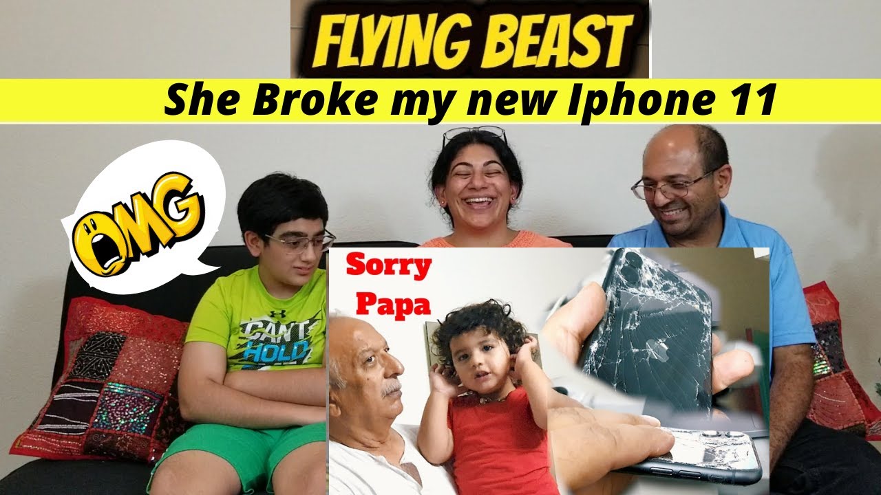 She Broke My New Iphone 11 | Flying Beast | Hilarious Reaction by | Indian American Vlogger