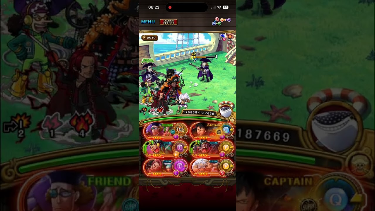 OPTC - PKA - Pirate King Adventure vs Pudding - lvl 100 - 10+ turtle
