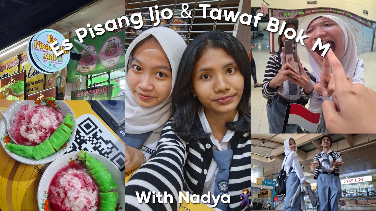 monday diaries - tawaf blok m with Nadya ✨️🕺💞