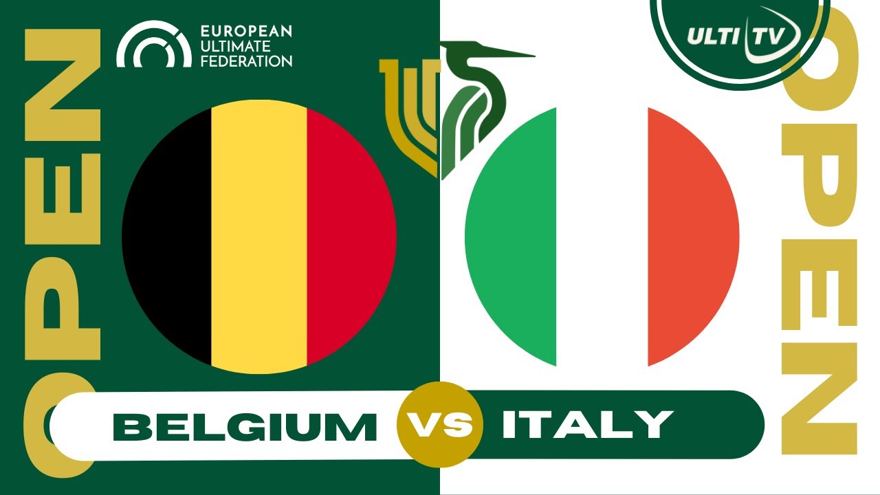 Belgium vs Italy — OPEN Power Pool — European Ultimate Championships #EUC2023
