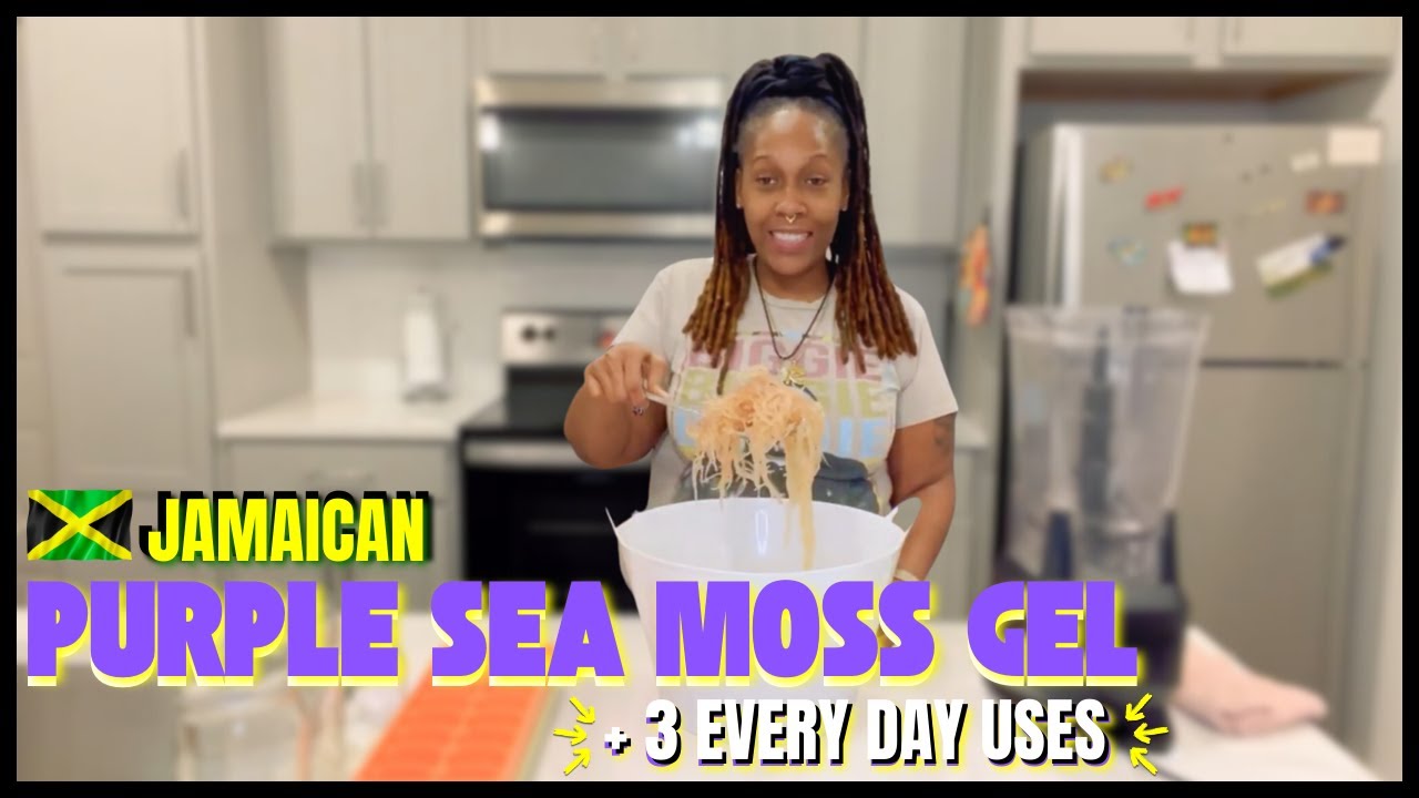How I Make Purple Sea Moss Gel & 3 Everyday Uses | @StarTheEvolution #seamoss #alkaline #vegan