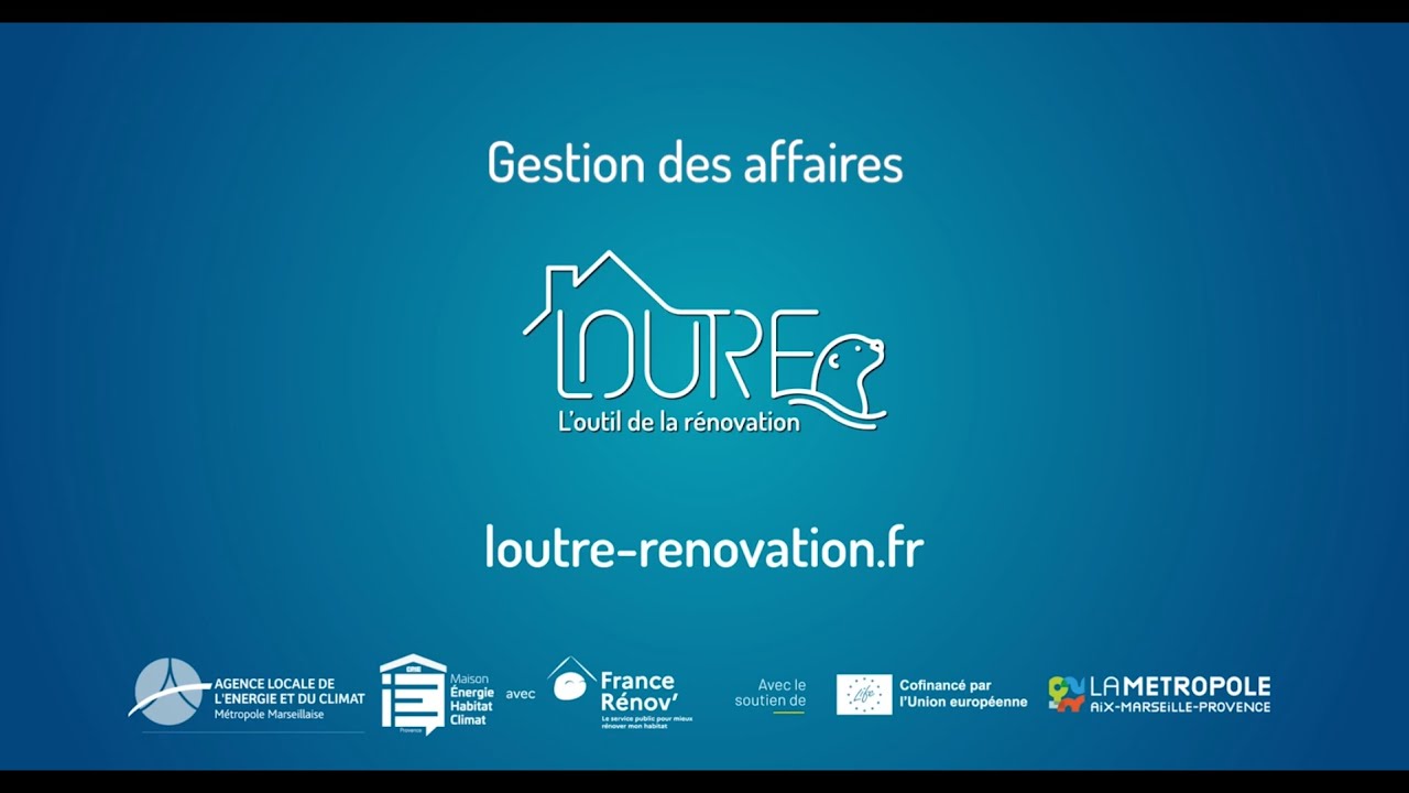 [Tuto] : LOUTRE pour les PROFESSIONNELS - Gestion des affaires