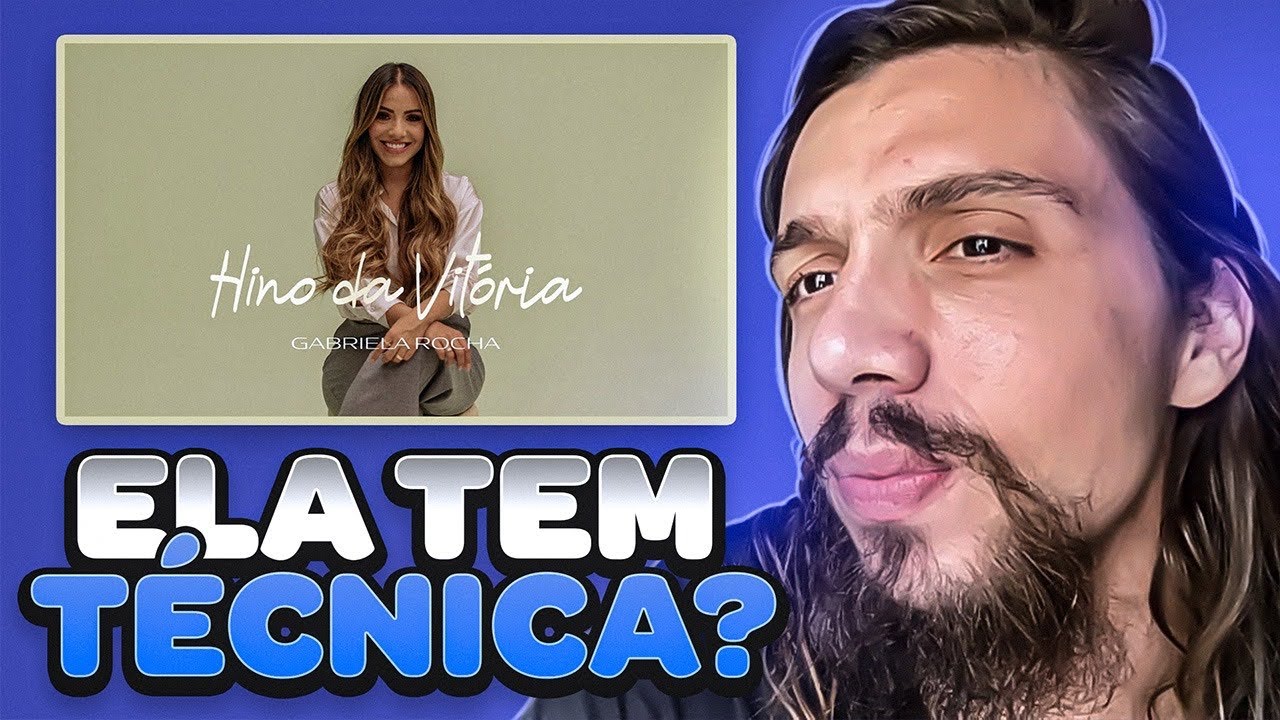 Gabriela Rocha ANÁLISE VOCAL (Prof. de CANTO reage a Hino da Vitória)