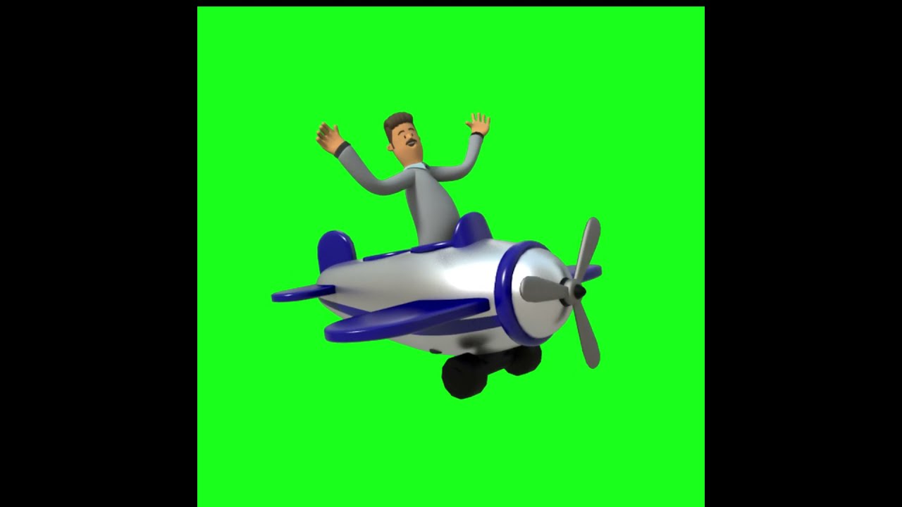 3D Characters Animation Green Screen (Free For Download)