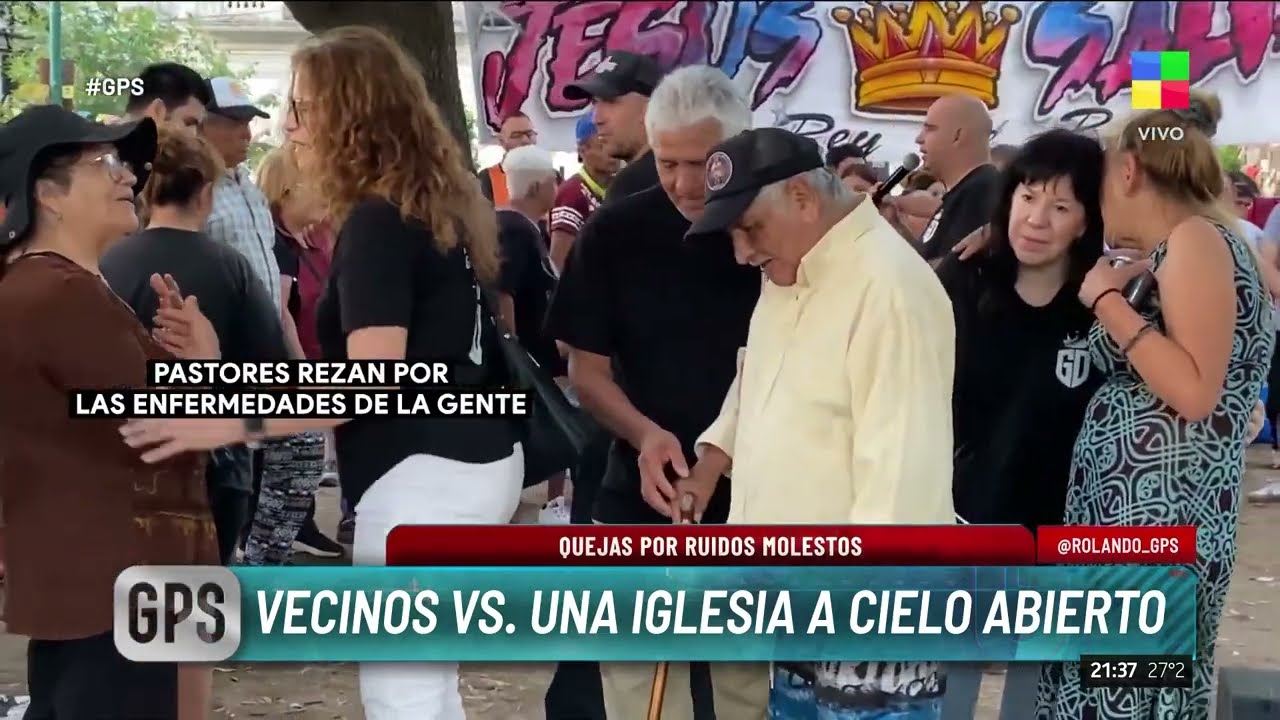 Insólito: Armaron una iglesia a cielo abierto | #GPS
