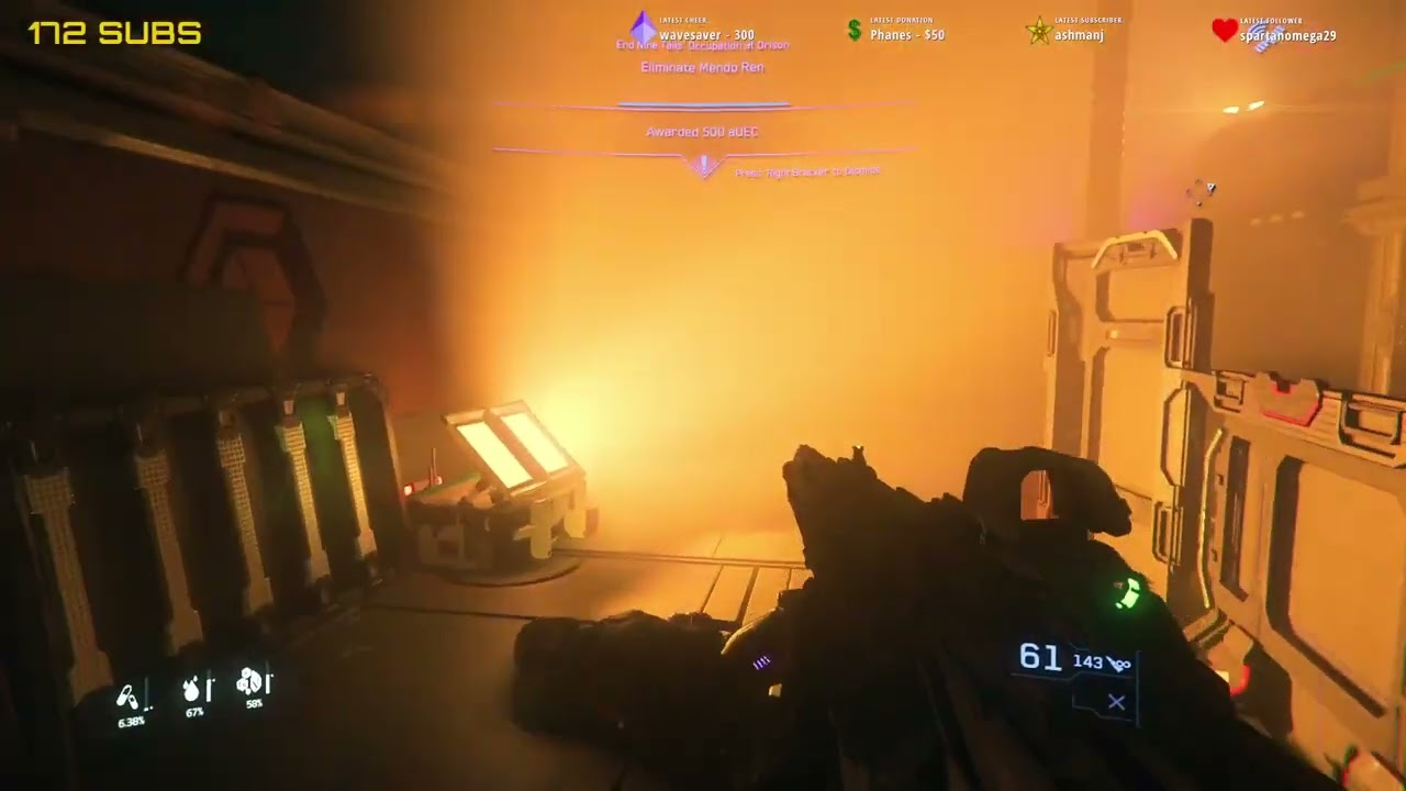 ALDO VS MENDO REN in STAR CITIZEN during Siege of Orison!