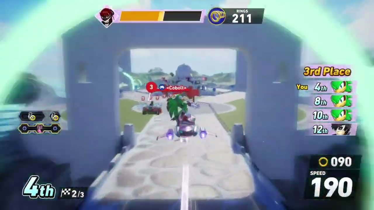 Jet the Hawk Extreme Gear sonic R Build & gameplay Sonic Racing Crossworlds Online Multiplayer 