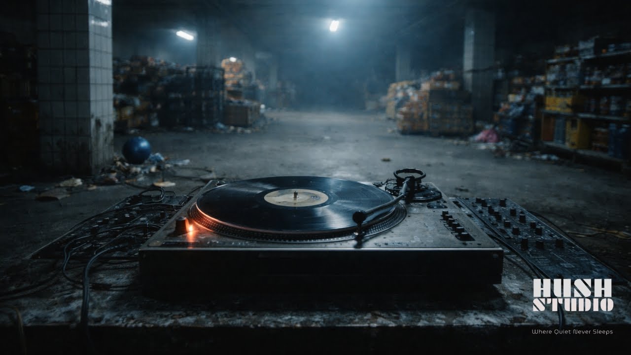 2 hours of Vinyl Looping Sound | Ambient  | After the Rave Ends 