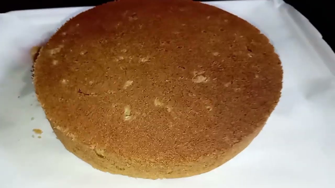 homemade cake without a mixer