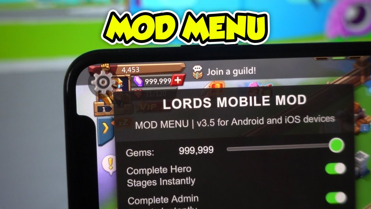 Lords Mobile Hack Unlimited Gems MOD iOS Android Tutorial 💎🔥