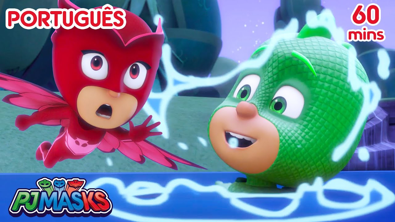 Ataque ao ônibus escolar! 🚌 | PJ Masks em Português #superherois #pjmasksbrasil