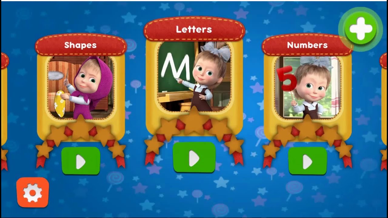 Masha and the Bear -Kids Games -p1