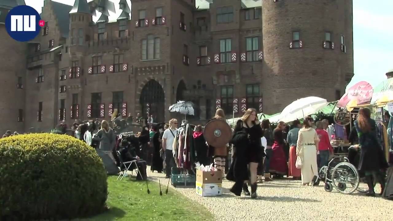 Sprookjesachtige taferelen op de Elf Fantasy Fair