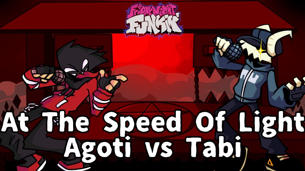 Friday Night Funkin' - At the Speed of Light but Agoti And Tabi Sing it