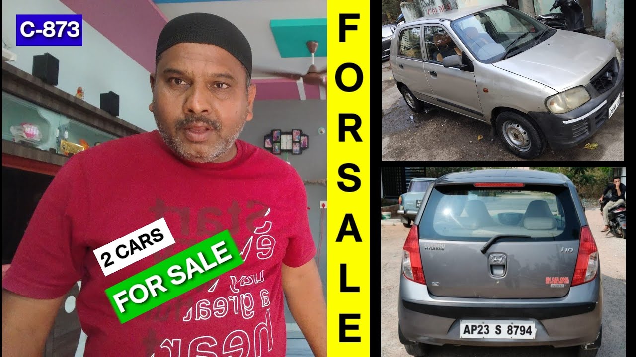 అమ్మకానికి 2 కార్లు..2010 HUNDAI I10 SPORTS | 2007 MARUTI ALTO LXI | INSURANCE VALID | 8247501777