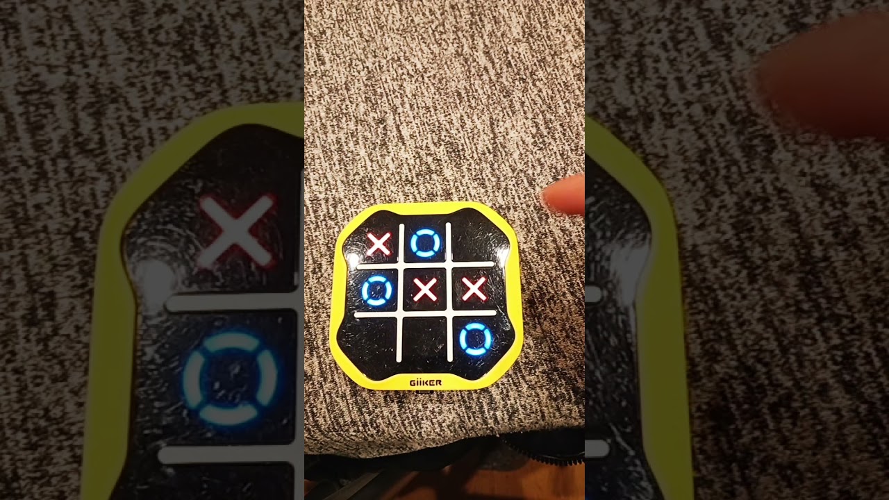 Giiker. Tic Tac Toe. Super battle. #puzzle #giiker #games