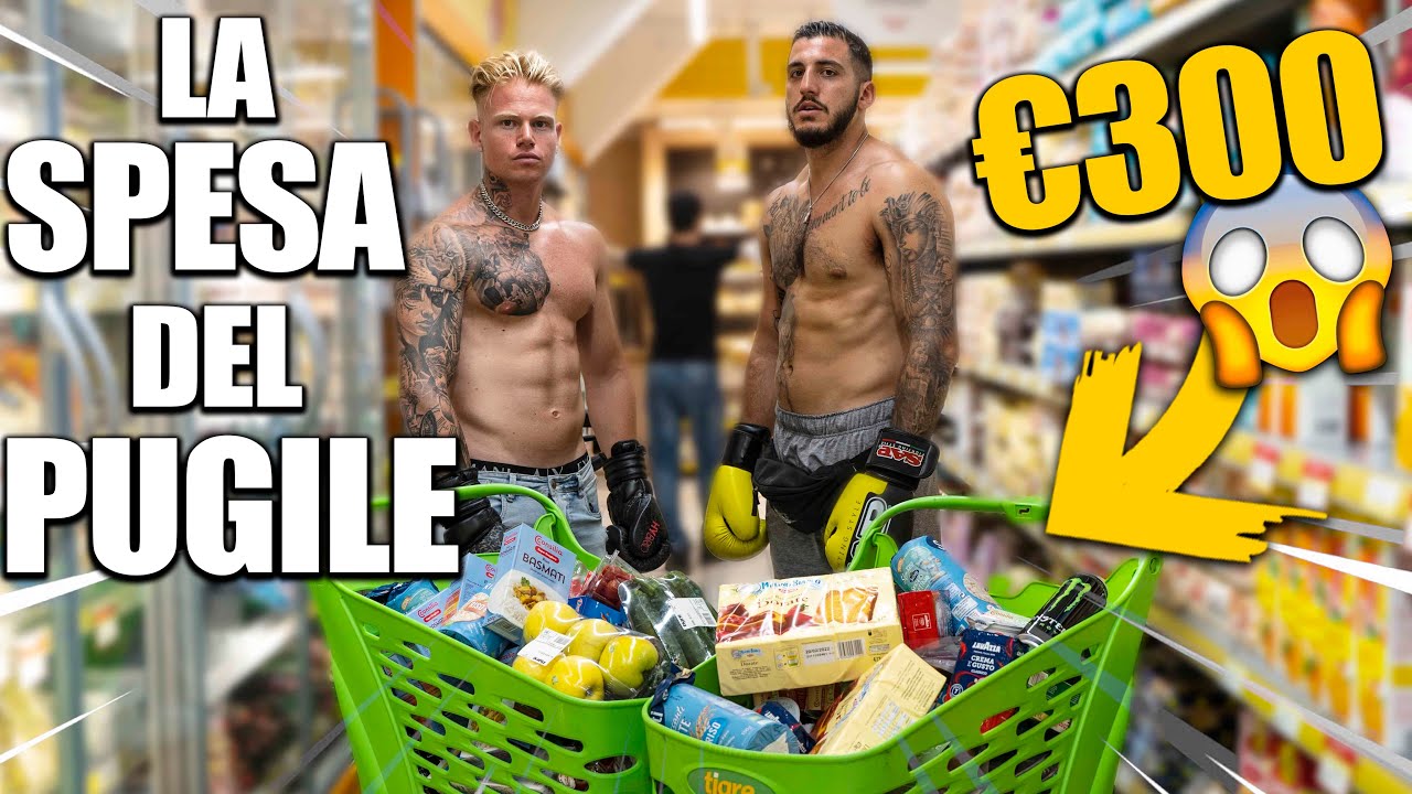 LA SPESA DEL PUGILE! w/ Mattia Faraoni