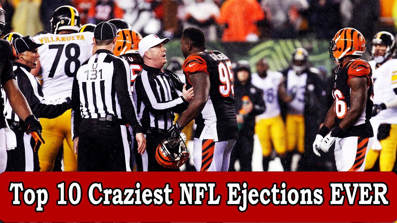 Top 10 NFL Ejections of All Time