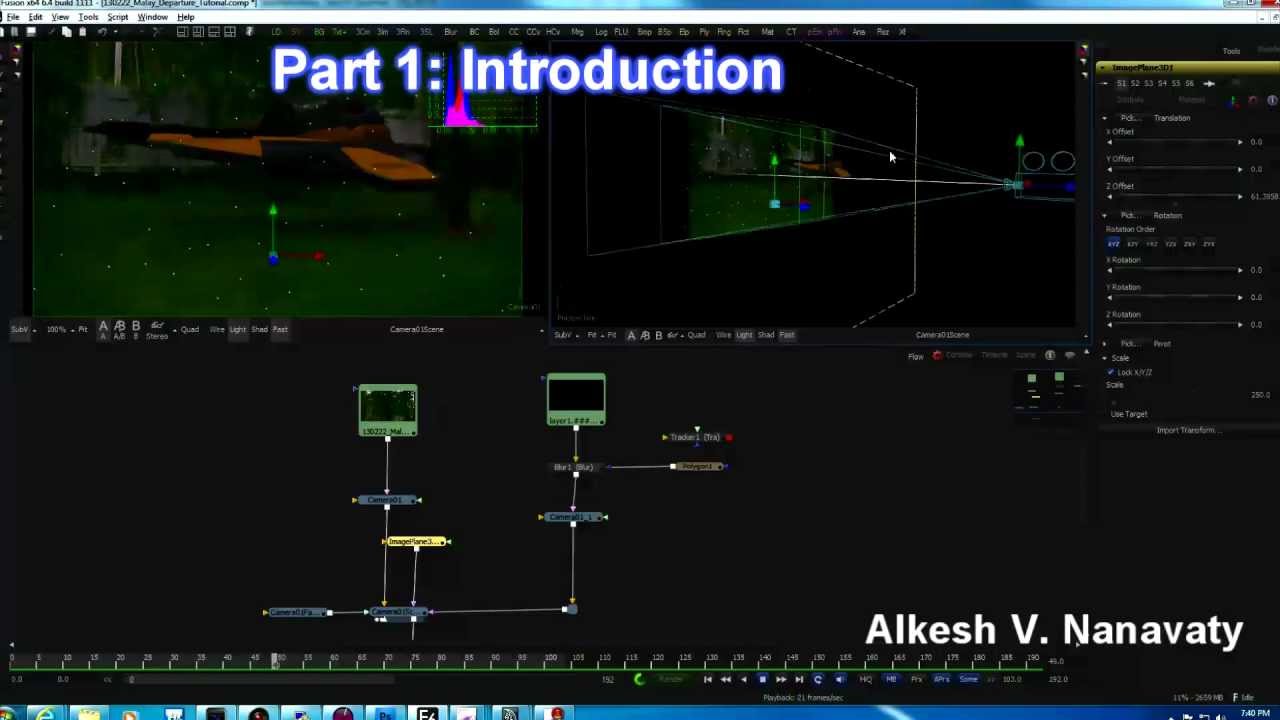 3D Compositing in Fusion Part 1