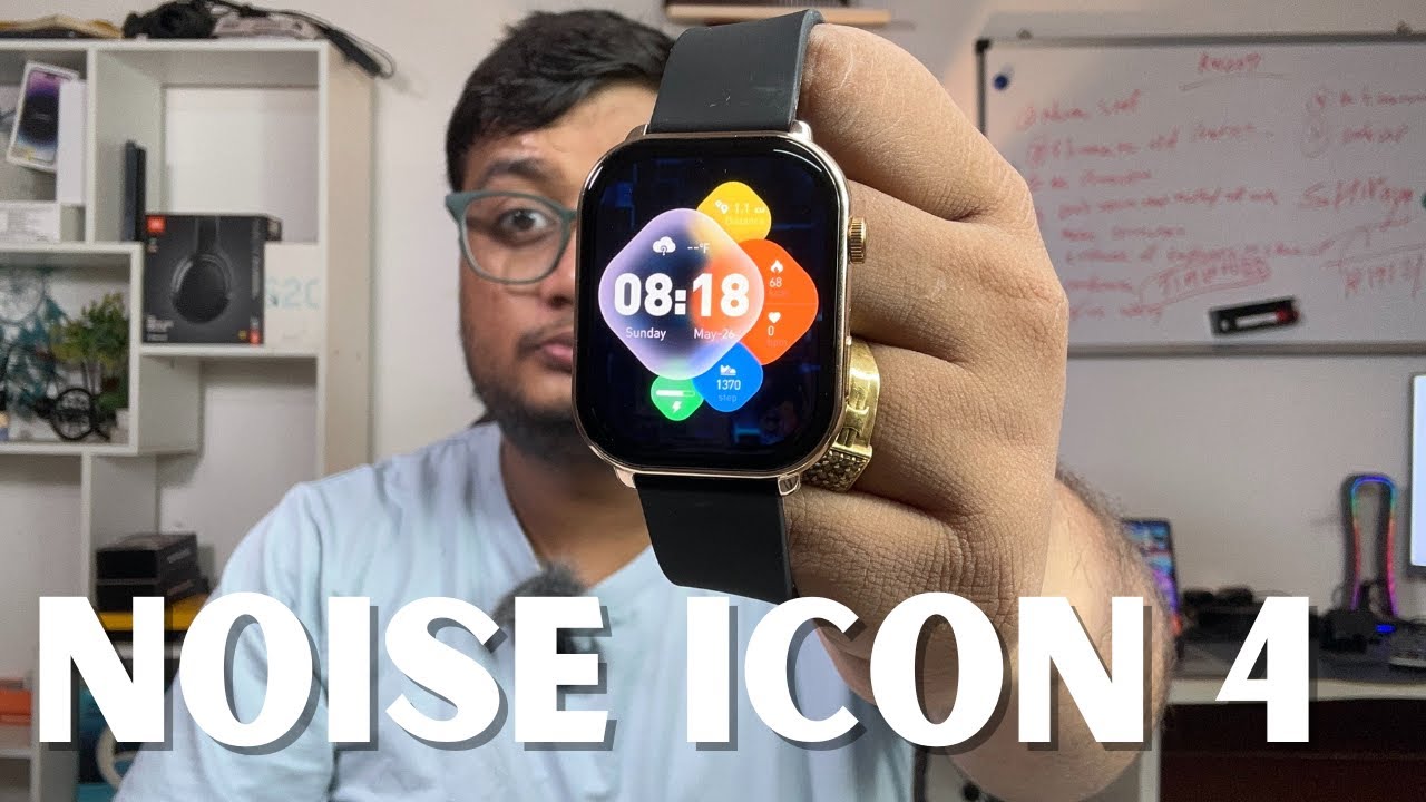 Noise icon 4 unboxing || Best AMOLED smartwatch under 2000 rupees