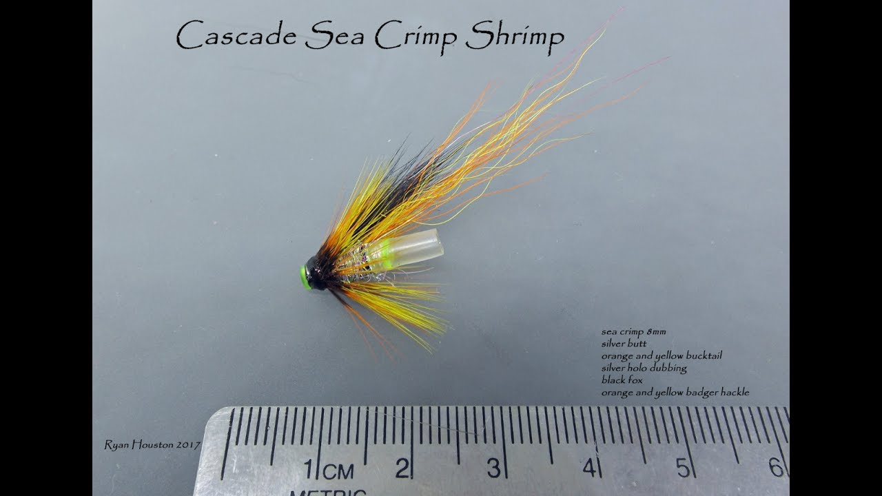 TYING THE CASCADE SEA CRIMP SHRIMP WITH RYAN HOUSTON 2017