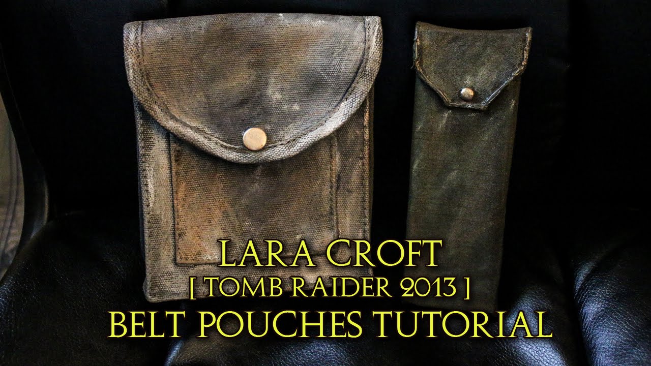 Lara Croft's Belt Pouches Tutorial | Tomb Raider 2013 Cosplay