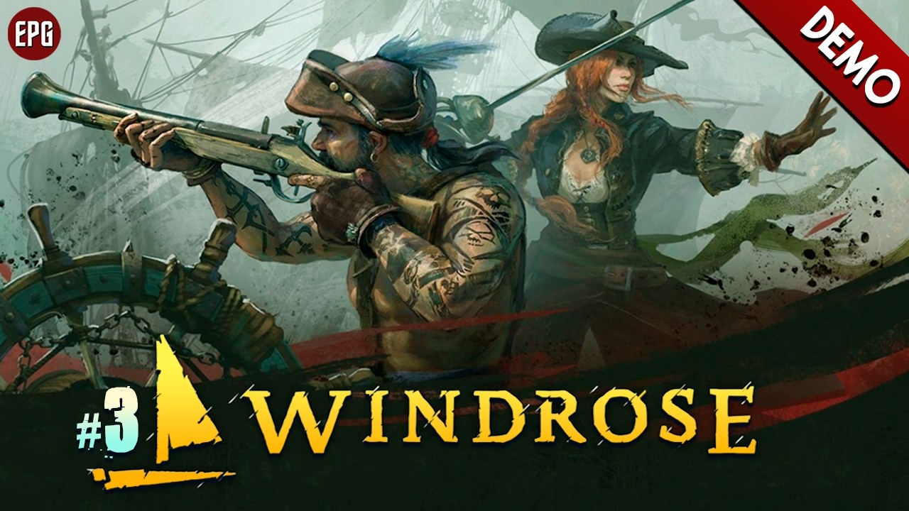 Windrose (demo) - Пиратское выживание на островах #3 (стрим)