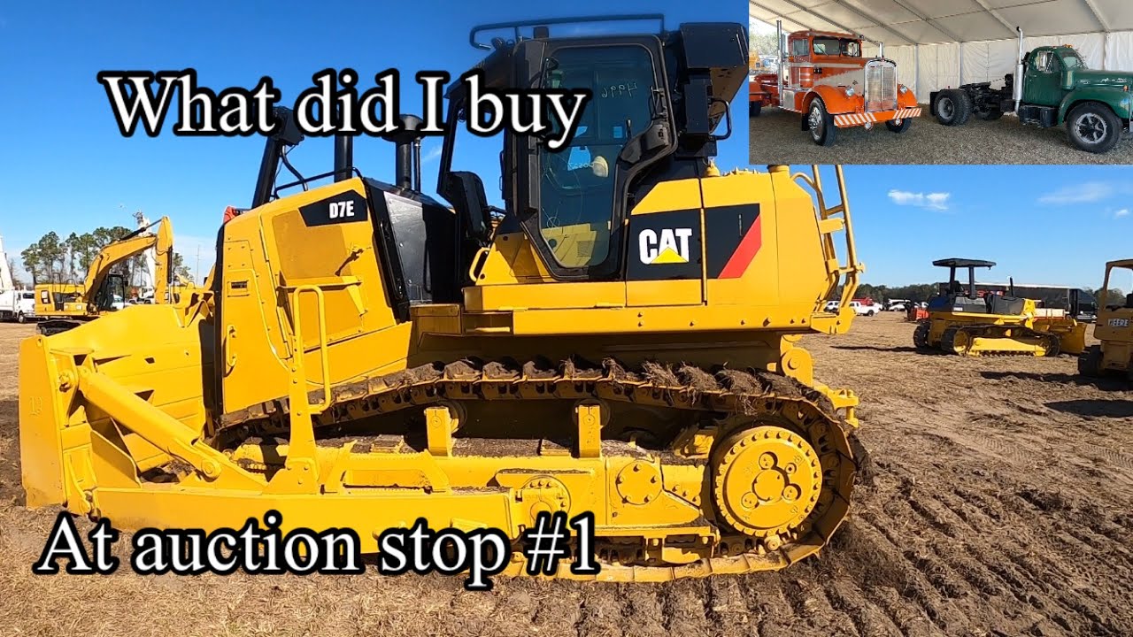 Auction recap from @LyonAuction in Florida 2022 What did I buy @C&C Equipment