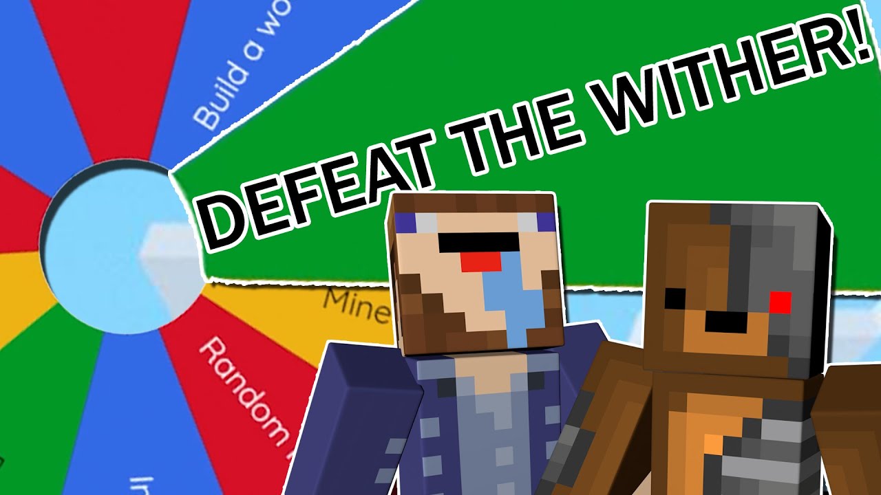 Minecraft... but with a random wheel of OP TRICKS!