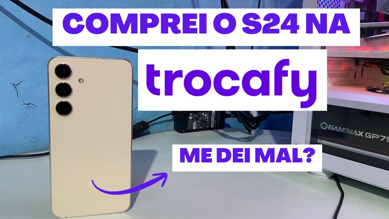 Comprei um S24 na trocafy (SOU COMO NOVO)