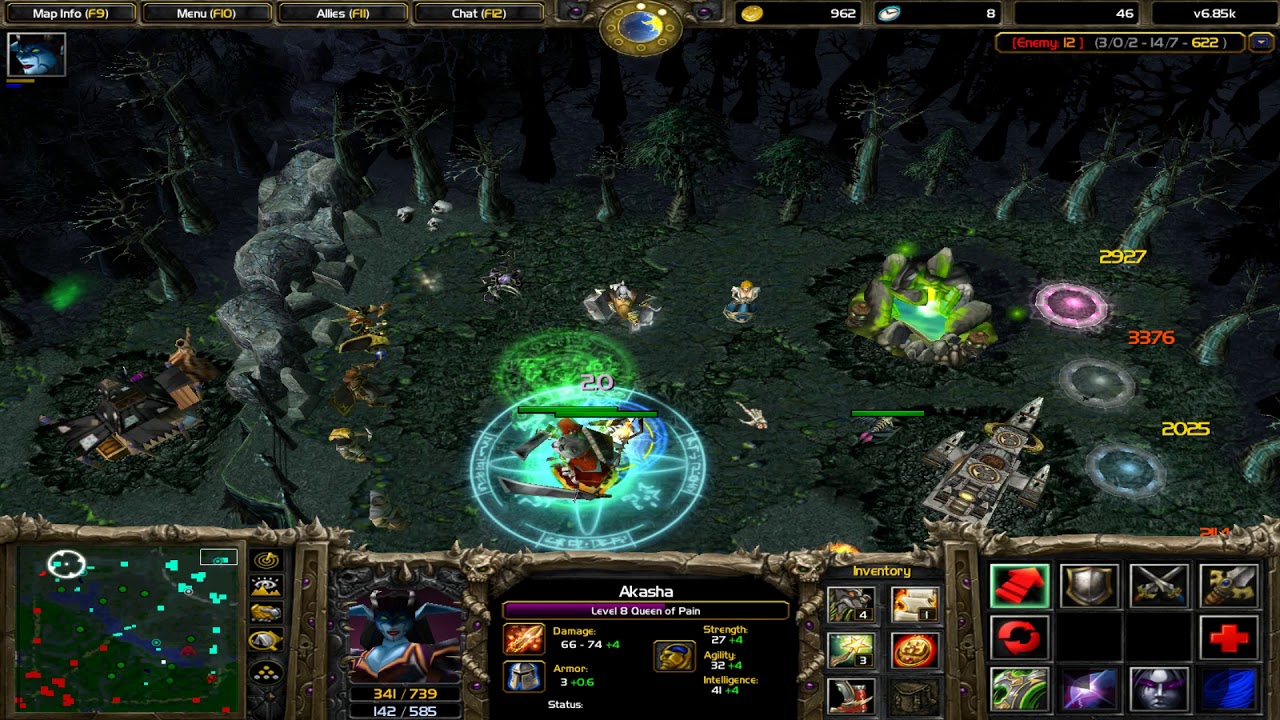 Warcraft 3 - Dota on Eurobattle.net (Lagabuse.com)