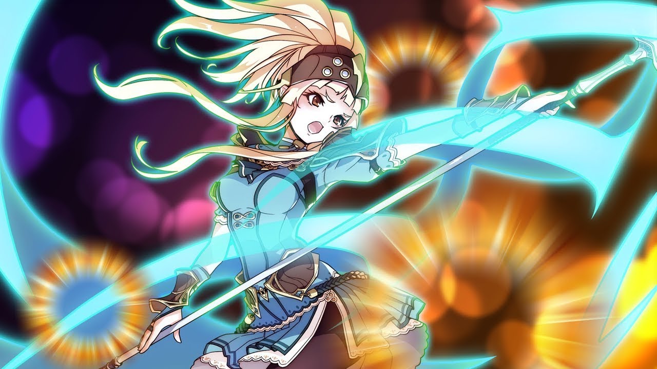Fire Emblem Heroes - A Clair built for Combat and Support