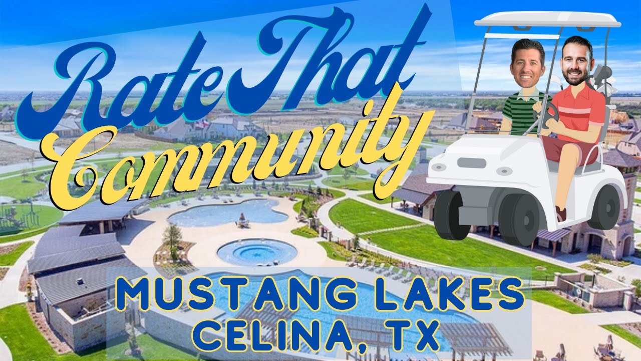 Best Golf Cart Communities in North Dallas | Mustang Lakes Celina Texas | North Dallas Suburbs