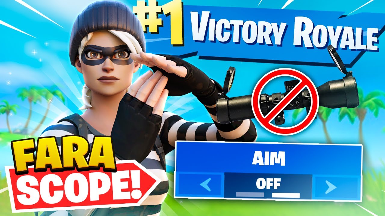 NO *AIM* CHALLENGE ÎN FORTNITE - !